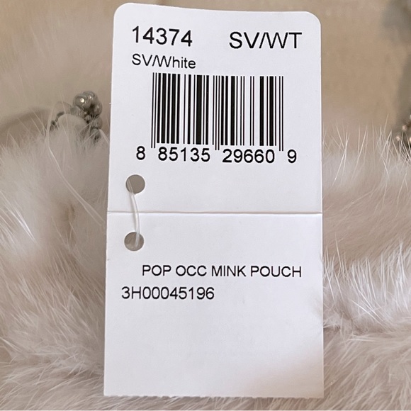 NWT Coach Poppy Mink Fur and Leather Trim Evening Bag -- RARE!! - Picture 14 of 15